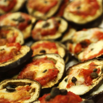 PIZZETTE DI MELANZANE