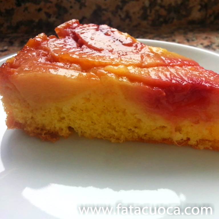 TORTA ROVESCIATA DI&nbsp;PESCHE