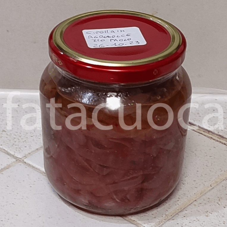 CIPOLLA IN AGRODOLCE DELLO ZIO&nbsp;PAOLO